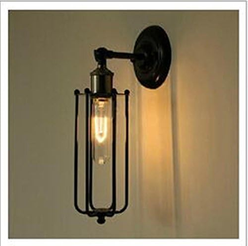 XIAOJIA Style Vintage Iron Paint Pipe Wall Lamp Cafe Bar Restaurant Bedroom Livingroom Balcony Decorative Fixtures Lighting Luminaire