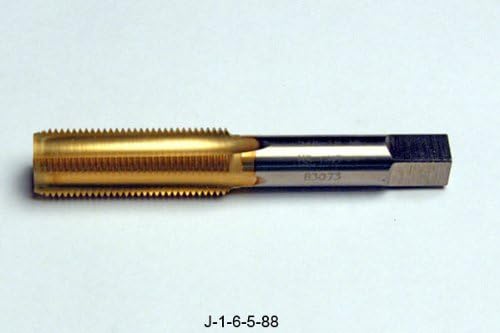 Regal Cutting Tools - 2S20652301 - 5/8 X 18 NF H5 4 Flute Bottom Tap, Tin Coated, 2-1/2 THDS Chamfered