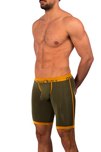 Lumber Collection - AnatoFREE Boxer Brief 9 inch Leg - Cypress - Medium