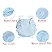 LAIMALA 6pack Baby Cloth Diaper,Baby Reusable Washable Cloth Pocket Diapers, Adjustable Snap