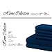 Bellerose Microfiber Sheets Quality Bedding 1800 Series 6 Piece Classic Soft Bed Linens Deep Pocket Fitted Sheet,2 Pillow Cases, Add A Elegant Touch To Your Bedroom - Queen, Navy