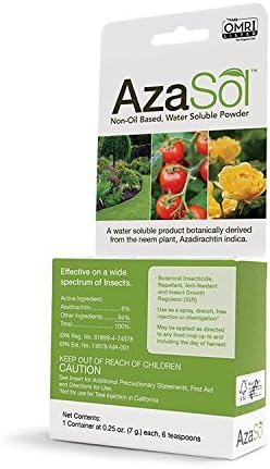 AzaSol 0.25 oz Non-Oil Based, Water Soluble Powder