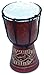 Djembe or Jembe Drum With nature and Animals carving from Jerusalem - Small (19cm or 7.5 Inches high) by Holy Land Market