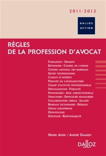 Règles de la profession d'avocat