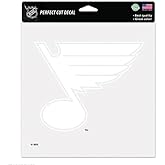 WinCraft NHL St. Louis Blues 8''x8'' Perfect Cut White Decal