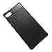 BlackBerry Motion Case, PUSHIMEI Soft TPU Brushed Anti-fingerprint Full-body Protective Phone Case Cover For BlackBerry Motion / BlackBerry Krypton (Black)