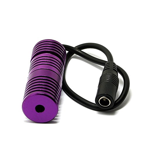 1000mW Focusable 445nm/447nm/450nm 1W Blue Diode Laser Dot Module 12V + Adapter - Thumbnail 2
