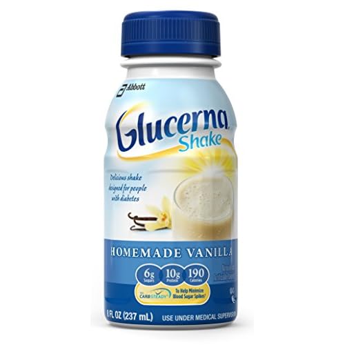 Glucerna Shake Homemade Vanilla, 8 Ounce Bottles (Pack of 24) image