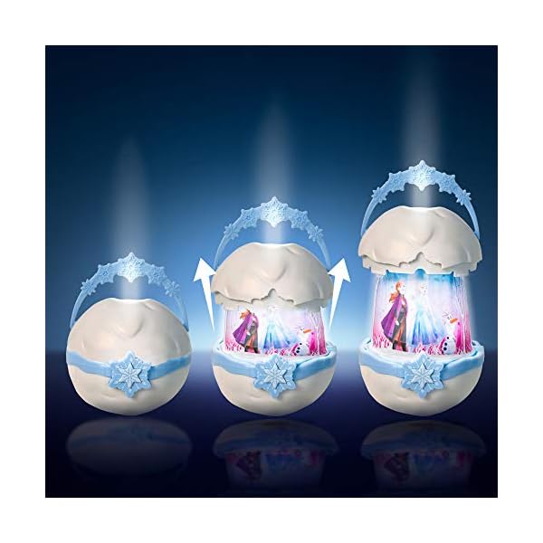 Frozen Disney Kids Pop Up Lantern Night Light and Torch By GoGlow, White