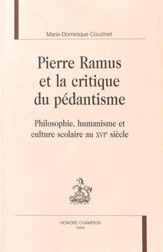 Pierre Ramus et la critique du pédantisme