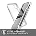 Raptic Clear,Compatible with Apple iPhone XR Case, (Formerly Defense Clear) - Military Grade Drop Tested, Anodized Aluminum, TPU, and Polycarbonate Protective Case iPhone XR, 6.1 Inch LCD Screen,White