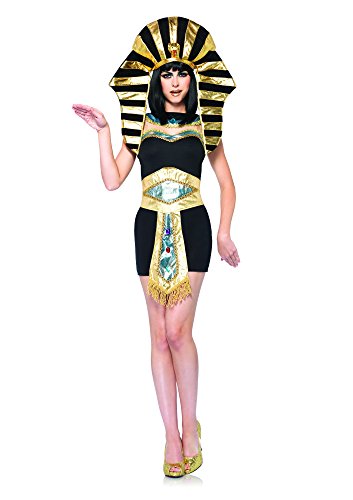 Leg Avenue Women's 4 Piece Queen Tut Costume