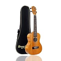 Concert Ukulele Mahogany Ukulele 23 inch Uke Beginners Starter Kit, Professional Ukuleles for Beginners Kids Adults with Gig Bag by Strong Wind