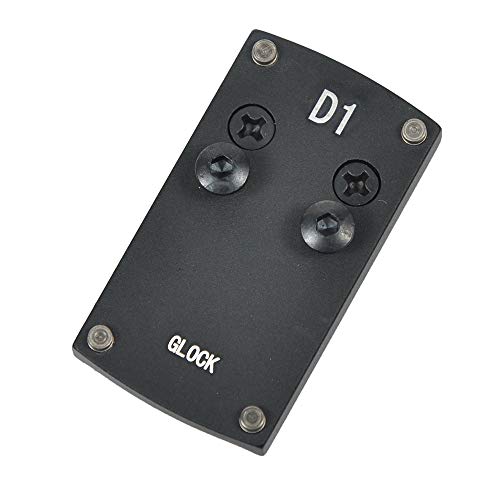 Sawke Glock Sight Mount Plate - Glock 17 19 22 23 26 27 34 Mounting Plate for Mini Red Dot Sight,Glock Mount Plate for Red dot Burris Sightmark Vortex