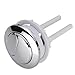 MyLifeUNIT Dual Push Flushing Toilet Button Toilet Tank Button Lever 58 mm Diameter