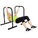 ProsourceFit Dip Stand Station, Ultimate Heavy Duty Body Bar Press with Safety Connector for Tricep Dips, Pull-Ups, Push-Ups, L-Sits