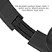 Foldable Bluetooth Headphones, Hyfanda Wireless/Wired Over-ear Headset Rechargeable Earphones with Built-in Microphone 3.5mm Audio Jack MIC for Smart Phones & Desktop, PC – Black