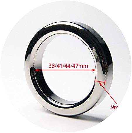 MZjJPN Honeymoon Promotion Stainless Steel Ring Rings Male Ring Metal Ring to"ys for Men,Size 47MM,Size44mm
