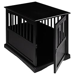 Casual Home Wooden Indoor Dog Crate House Kennel