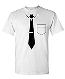 THE GOOZLER - NECKTIE - Mens Cotton T-Shirt