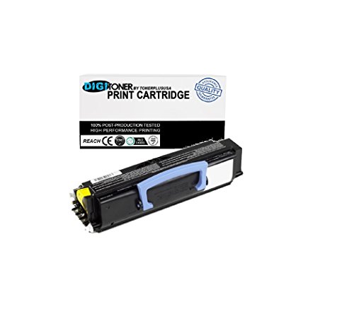 1 Pack Digitoner Compatible Dell 1720 (310-8707) Black Toner Cartridge for Dell Laser Printer 1720 1720dn