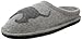 Haflinger Women's Doggy Slipper,Silver Grey,39 EU/8 M US