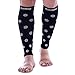 Doc Miller Calf Compression Sleeve - Polka DOTS 1 Pair 20-30mmHg Support