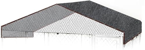 Groumh Outdoor Dog Kennel Cover 10 x 10ft Black Mesh Sunblock Shade Cloth for Outside Black Sunblock Shading Cloth Net Dog Cage Cover Mesh Tarp Garden and Greenhouse Canopy Covers at Amazon