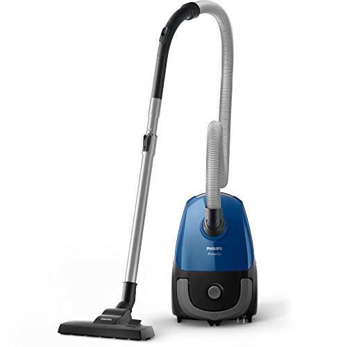 Philips-FC824509-Aspirateur-avec-Sac-PowerGo-750W-Capacite-de-Poussiere-3L-Suceur-Plat-Integre-Bleu