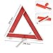 QLOUNI Car Roadside Emergency Kit, Auto Truck Safety Emergency Road Side Assistance Kits with Jumper Cables, First Aid Kit, Tow Rope, Reflective Warning Triangle, Safety Hammer, Auto Plug In Fuse, etc