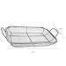Charcoal Companion Stainless Wire Mesh Roasting Pan, 14.75 by 11-Inch