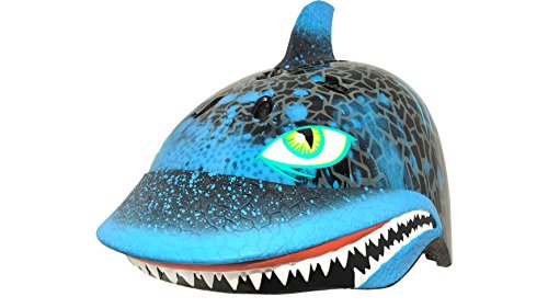 Raskullz Shark Attax Helmet (Black, Ages 3+)