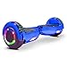 V-Fire Electric Self-Balancing Scooter with Bluetooth, Chrome Blue (UL2272 Certified)