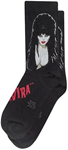 ELVIRA MISTRESS OF THE DARK socks by Gumball Poodle