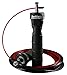 Jump Rope by BeMaxx Fitness + Bonus Workout Guide & Extra Cable - Adjustable High Speed Skipping Cable, Ball Bearings & Anti-Slip Handles - Pro Sports, Boxing, Training for Adults, Men, Women