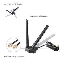 Eifagur WiFi 6E Tri-Band 2.4GHz + 5 GHz + 6GHz