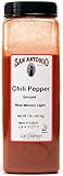 1-Pound Ground Premium Red New Mexico Mild Light Chile Pepper Chili Powder