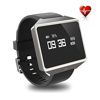 Amazon.com: Reloj inteligente GFiD con ECG + PPG, monitor de ...