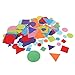 MonkeyJack 150 Pieces Multi Shapes Felt Fabric Patches Felt Scrapbooking Applique Sticker for Scrapbooking Card Making Nursery Decoration Kindergarten Creative DIY Toys For Kids - Geometric