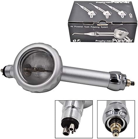 Medical Equipment Jet Air Buffing Sand Gun, Teeth Fitting Prophy Tools Descaler Equipment Unit 4Holes