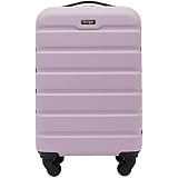 Fast Forward Hello Kitty Kids 20" Hard-Side Spinner Luggage Set – Lightweight Carry-On Suitcase With Matching Beauty Case