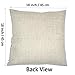 ZUEXT Fall Harvest Pumpkin Throw Pillow Covers 18x18 Inch, Set of 4 Cotton Linen Autumn Thanksgiving Pillowcases, Square Halloween Pillow Covers for Car Sofa Bed Couch, Farmhouse Thanksgiving Gifts