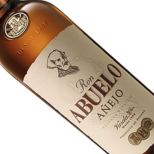 Rum Abuelo Gealterter 70 cl - Hergestellt in Panama - Varela Hermanos S.A. (1 Flasche) – Bild 2