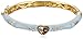 Disney "Frozen" Girls' Gold Plated Anna and Elsa Bangle Bracelet