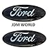 2 pcs SET 2005-2014 Ford F150 Black Oval 9