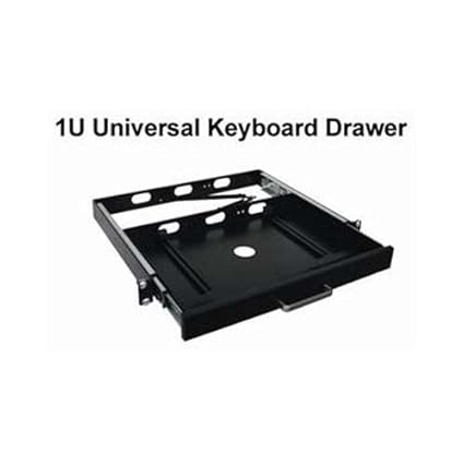 Amazon Com Adesso Mrp 1c 19 Inch 1u Rackmount Keyboard Drawer