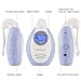 DBPOWER Digital Audio Baby Monitor with Two-Way and Talk-Back Intercom System, up to 1,000ft Extended Range, Lullaby, Rechargeable Battery Operated Parent Unit to Help Always Connected to Your Baby