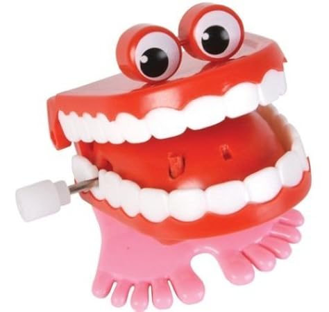 wind up mouth toy