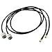 ESUMIC N Male to RP-SMA Male M/M Antenna Pigtail Cable Connector 1M 2 Pack