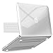 IBENZER Compatible with MacBook Pro 13 Inch case A1278 Release 2012-2008, Plastic Hard Shell Case with Keyboard Cover for Apple Old Version Mac Pro 13 with CD-ROM, Crystal Clear, P13CYCL+1 N